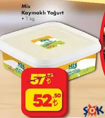 MİS KAYMAKLI YOĞURT 1 KG